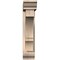 Ekena Millwork Balboa Traditional Smooth Bracket w/ Offset Brace, Douglas Fir, 5 1/2"W x 22"D x 26"H BKT0604X22X26BOA01SDF - alternate 3